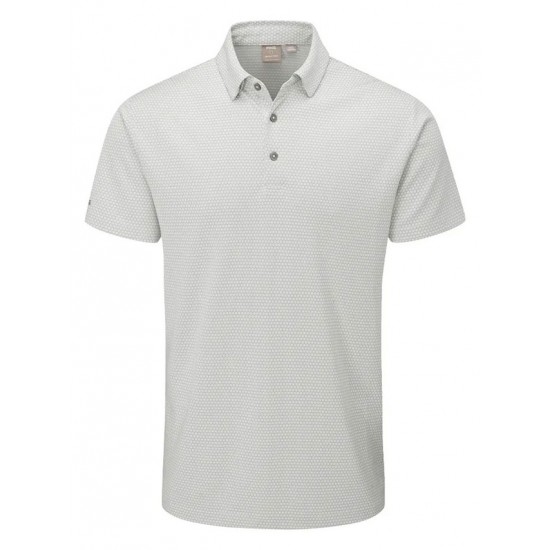 Ping Halcyon Tailored Fit Polo - Silver Multi