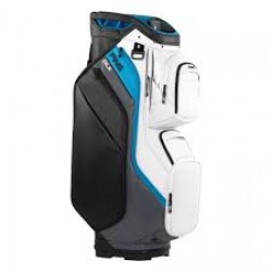 Ping - DLX 244 Golf Cart Bag White/Dark Grey/Blue