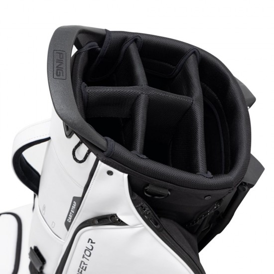 Ping - Hoofer Tour Golf Stand Bag BLANCO/NEGRO