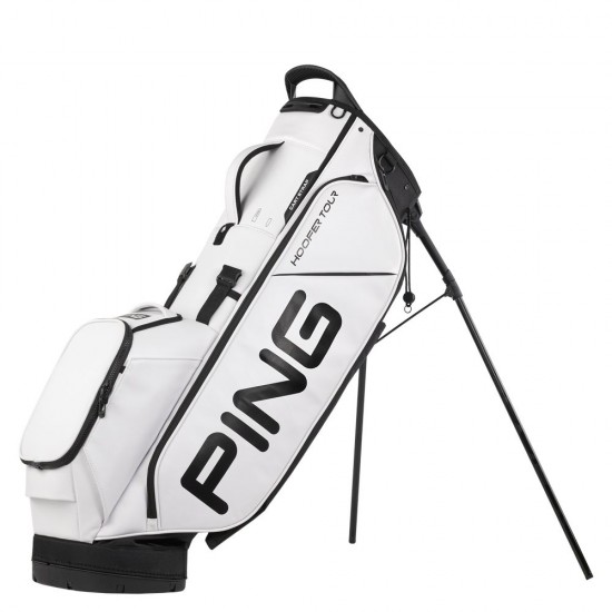 Ping - Hoofer Tour Golf Stand Bag BLANCO/NEGRO