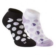 Ping - Femme Chaussettes Split Ball 2 Paires Black/Cool Lilac Multi