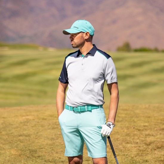 PIng - Hombre Polo Mack Pearl Grey/Navy Multi comprar PIng - Hombre Polo Mack Pearl Grey/Navy Multi