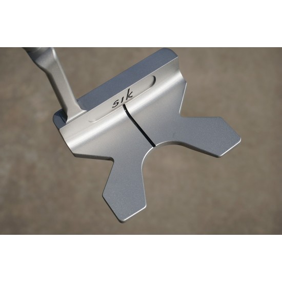 SIK Golf - Putter Satin Flo M Plumbing Neck 35