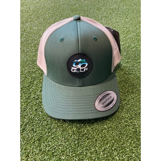 YOGOLF - Gorra Trucker KP912 Forest/Light Grey