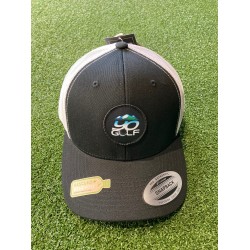 YOGOLF - Gorra Retro Trucker FL6606RT Black/White